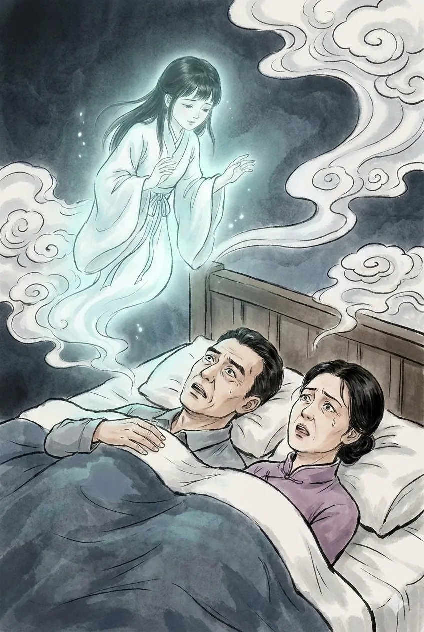 A grieving family hears a dream that clears the case.